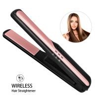 ราคา เครื่องยืดผมตรงเซรามิคแบบพกพาเครื่องที่หนีบผมขนาดเล็ก USB ไร้สายพร้อมปิดอัตโนมัติ (19925019607)