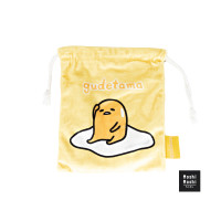 ราคา Moshi Moshi กระเป๋าถุงหูรูด ลาย Gudetama ลิขสิทธิ์แท้จากค่าย Sanrio รุ่น 6100003484 3485 (21244816077)