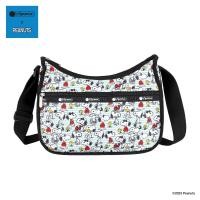 ราคา Lesportsac NEW สินค้าใหม่ Classic Hobo Bag กระเป๋าสะพายข้างพาดลำตัว Style 7520 Lesportsac x Peanuts Collection (21228875942)