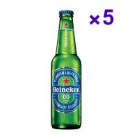 ราคา ไฮเนเก้น 0 0 เครื่องดื่มมอลต์ไม่มีแอลกอฮอล์ 330 มล x5 ขวด ส่งเร็ว Heineken 0 0 (21175800121)