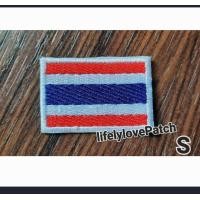 ราคา อาร์มธงชาติ ตัวรีด สินค้าไทย สต้อคพร้อมส่ง สวยตรงปก อาร์มIron patch อาร์มธงชาติ ตัวรีดติดเสื้อ ตัวรีดติดหมวก (20375471380)