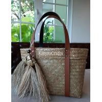 ราคา กระเป๋า งานกระจูด กระเป๋าสาน กระเป๋าถือ กระจูดสาน ธรรมชาติ กระเป๋าผู้หญิง เก๋ไก๋ คูลๆ ชิคๆ คาเฟ่ ไปเที่ยว ใส่ของ เข้าวัด สินค้าชุมชน (13580384905)