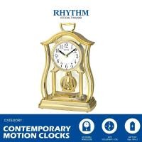 ราคา นาฬิกาตั้งโต๊ะ RHYTHM นาฬิกาตั้งโต๊ะสไตล์หรูหรา เดินเงียบ ระบบเดินเข็มของญี่ปุ่น 18x28 ซม (16431140616)