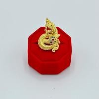 ราคา แหวนพญานาค 014 แหวนพลอยนพเก้า แหวนทองชุบ พร้อมส่ง 2 สี (19492041389)