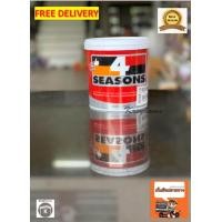 ราคา สีทาบ้าน สีอะคริลิค สีขาว สีน้ำ สำหรับทาภายในและภายนอก ชนิดด้าน มีหลายเฉด ให้เลือก 1 4 กล TOA 4 Seasons (736240252)