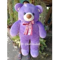 ราคา ตุ๊กตาหมีขนนุ่มตัวใหญ่100ซม (19393161502)