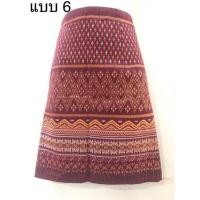 ราคา ผ้าไทย กระโปรงป้าย ผ้าถุงสั้นสำเร็จรูป ยาว20 5นิ้ว พร้อมตะขอ2คู่ (20891913075)