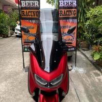 ราคา ชิวหน้าnmax all new ทรงโลมา ทรงสูง สำหรับปี2020ขึ้นไป ขนาดชิว 30 นิ้ว yamaha N max ชิวใส ชิวแต่ง บังลม ของแต่งnmax อุปกรณ์แต่งรถn max (7874195280)