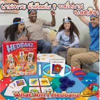 ราคา การ์ดเกม What Am I Hedbanz เกมส์ยอดนิยม เกมส์ทายใบ้คำบนหัว บอร์ดเกมส์ เกมส์ครอบครัว เกมส์งานปาร์ตี้ เกมส์ทายปริศนา (18823938660)