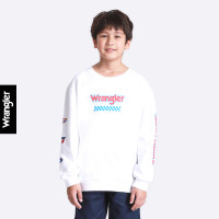 ราคา WRANGLER KIDS เสื้อคลุมสวมหัวผู้ชาย ผู้หญิง คอลเลคชั่น Racing Mania ทรง Regular รุ่น WK F223UPULN06 (20524520261)