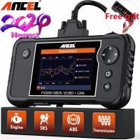 ราคา Ancel FX2000 เครื่องสแกน OBD2 jobd OBDII EOBD เครื่องสแกนรถยนต์ตรวจสอบเครื่องยนต์ abs srs transmissionsystem เครื่องมือวิเคราะห์ Odb2เครื่องสแกนเนอร์เครื่องอ่านรหัสอัตโนมัติและเครื่องมือสแกน OBD เครื่