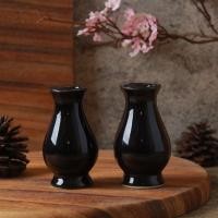 ราคา set คู่ 2 ชิ้น แจกันเล็ก แจกัน 3 นิ้ว แจกันหิ้งพระ แจกันเซรามิค แจกันดอกไม้ ของตกแต่งบ้าน (17353590228)