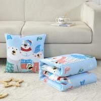 ราคา หมอนผ้าห่ม ขนาด100x150cm ผ้าห่มพับได้ ผ้าห่ม ผ้านวม หมอนผ้าห่มแบบผ้านวมหมอนอิงอเนกประสงค์ สามารถพับเก็บได้เป็นระเบียบ (20782337794)