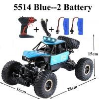 ราคา Paisible Rock Crawler 4WD ทางวิบาก Mobil RC รีโมทคอนโทรลของเล่น Machine วิทยุควบคุม4X4รถของเล่นสำหรับ boys Gilrs 5514 (21170704551)
