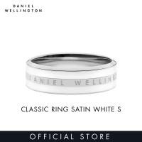 ราคา Daniel Wellington Classic Ring Satin White Silver DW OFFICIAL Ring for Women and Men แหวน (2694882828)