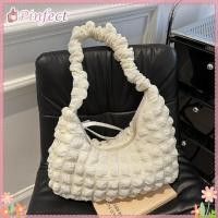 ราคา Pinfect กระเป๋าสะพายข้าง สไตล์เกาหลี ใต้วงแขน สําหรับผู้หญิง จุของได้เยอะ กระเป๋าถือผู้หญิงกระเป๋าย่ามน่ารักใบมีจีบกระเป๋าหิ้วความจุมากผ้านุ่มกระเป๋าสะพายข้างถุงช้อปปิ้งผ้า (20982965711)