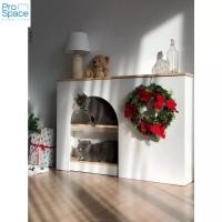 ราคา ProSpace บ้านแมว ชั้นแมว ชั้นเตาผิง C ไม้เมลามีน กันน้ำกันรอยได้ดี (21002535325)