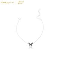 ราคา Louis Montini Jewelry Sterling Silver 925 Bracelet สร้อยข้อมือเงินแท้ 92 5 สร้อยข้อมือผู้หญิง รูป butterfly LJBL05 (16944565974)