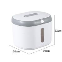 ราคา JDEE ถังใส่ข้าวสาร5 10 15กก กล่องเก็บข้าวสาร กล่องใส่ข้าวสาร ที่เก็บข้าวสาร ถังข้าวสาร กล่องเก็บอาหารแห้ง กล่องเก็บอาหาร (20923281233)