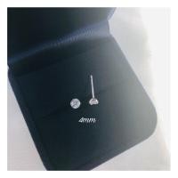 ราคา ต่างหูเงินแท้92 5 เพชรCZ (17698210709)