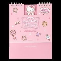 ราคา ปฏิทินตั้งโตะ 2567 ปฏิทิน2024ปี Sanrio Cartoon Coil Weekly Plan Calendar Desktop Card Decoration (20605109986)