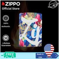 ราคา Zippo Floral Design with Zippo Logo Windproof Pocket Lighter Zippo 49436 Lighter without Fuel Inside ลายดอกไม้พร้อมโลโก้ Zippo ไฟแช็กไม่มีเชื้อเพลิงภายใน (17420038185)