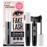 ราคา เคที่ดอลล์ Fake Lash มาสคาร่าขนตาปลอม หนา ยาว งอน กันน้ำ ติดทน 6g Cathy Doll Mascara (20199074664)