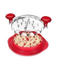 ราคา PETIYOUZA เครื่องมือทำอาหารทำอาหาร เครื่องบดสับอาหารด้วยมือ เครื่องบดเนื้อ เครื่องบดสับเนื้อ เครื่องบดอาหาร เครื่องฉีกฝอย เครื่องฉีกเนื้อ เครื่องทำลายไก่ (20728919331)