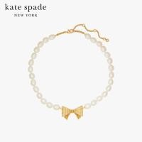 ราคา KATE SPADE NEW YORK WRAPPED IN A BOW PEARL NECKLACE KD973 (20838111419)