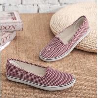 ราคา ? ? ? ? ? ? ? ? ? ? ? ? รองเท้าผ้าใบทรงสลิปออน ลายสก็อต 2 สี (18276956136)