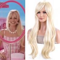 ราคา wc9 วิกผมบาร์บี้ ผมสีบลอนด์ สีทอง ลอนสีทอง วิกbarbies บาร์บี้ ยาว 70 75 cm (20981140523)