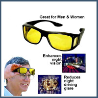 ราคา HD vision wrap แว่นตัดแสงกลางคืน แว่นกันแดด แว่นตาขับรถกลางคืน 2ชิ้น (19768861138)