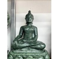 ราคา พระพุทธรูป ปางมารวิชัย หินเขียวอินเดีย หน้าตัก7นิ้ว พร้อมฐาน (20444287099)