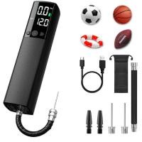 ราคา เครื่องสูบลมลูกบอลไฟฟ้าลูกที่ี่สูบลมลูกฟุตบอลอัจฉริยะเครื่องสูบลมลูกบอลลูกเป่าลมเร็วแบบพกพาพร้อมเครื่องวัดความดันที่ถูกต้องและจอแสดงผลแอลซีแบบดีดิจิตอลสำหรับรักบี้วอลเลย์บอลฟุตบอลและบาสเก็ตบอล 2 Nee D