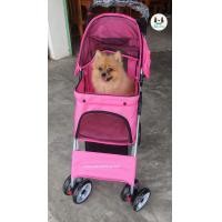 ราคา รถเข็นสัตว์เลี้ยง รถเข็นสุนัข รถเข็นหมา รถเข็นแมว ราคาถูก Tongba SP02 ล้อหมุนได้ 360 องศา พับได้ มีระบบล็อคล้อ น้ำหนักรถเบา ที่ขายดีอันดับ 1 (3390018945)