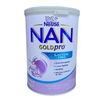 ราคา NAN Goldpro Lactose Free นมแนน แลคโตสฟรี สูตรปราศจากน้ำตาลแลคโตส ขนาด 400 กรัม 1 กระป๋อง (15164775055)