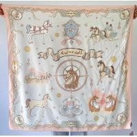 ราคา Kiss Me Doll New collection ลาย Chaise ขนาด 100x100 cm ผ้าพันคอ ผ้าคลุมไหล่ (18671101660)