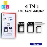 ราคา Nano Sim Adapter ชุดแปลงนาโนซิมการ์ด เข็มจิ้มถาดซิม ถาดซิม นาโนซิม ซิมการ์ด แปลงซิม BY ROVDIGITAL (8956198090)