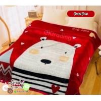 ราคา ผ้าห่ม ราคาส่ง ผ้าห่มขนมิ้ง ผ้าห่มเกาหลี หนา 2 ชั้น เนื้อผ้านุ่ม ผืนใหญ่ ขนาด 6 ฟุต 160 200 cm เย็บกุมขอบเรียบร้อย (17340703447)