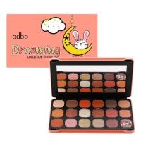 ราคา ODBO Dreaming Colletion Eyeshadow OD224โอดีบีโอ ดรีมมิ่ง คอลเลคชั่น อายแชโดว์ พาเลท เนื้อชิมเมอร์ เนื้อแมทท์ ติดทน (17424309878)