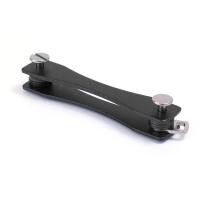 ราคา พวงกุญแจอลูมิเนียมโลหะแบบอัจฉริยะกุญแจขนาดกะทัดรัดสำหรับตกแต่งคลิปเก็บสายกระเป๋าเก็บบัตรคลิปเก็บสายพวงกุญแจกลางแจ้ง Protable (19336927329)