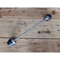 ราคา กันล้มแกนล้อหน้าดำเล็ก Crash slider black สำหรับ TRIUMPH Street twin Street Scrambler Speed Twin900 Bonneville T100 T120 Bobber17 (18025604096)