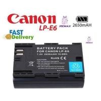 ราคา แบตเตอรี่กล้อง Canon LP E6 Li ion Battery LP E6 LPE6 2650mAh for Canon 6D 5D Mark III 5D Mark II 7D 60D Camera (412416232)