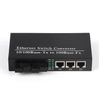 ราคา Switch Ethernet Media Converter Fiber Optic Konverter2 Port 3 Port 4 Port FO 2 Port SC LAN Fiber Optic Switch 6 SC 2 RJ45 2F4E 3F3E 4F4E 6F2E With EU Adapter (21074452982)