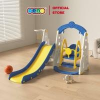 ราคา DENO ชิงช้าสไลเดอร์ 3in1 ชิงช้าเด็กสไลเดอร์ สไลเดอร์เด็ก สไลเดอร์ ชิงช้าเด็ก พร้อมแป้นบาส ลูกบาส (20557068555)
