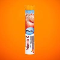 ราคา วิตามินซี เม็ดฟู่ มิโวลิส mivolis แพ็ค 5 หลอด หลอดละ 20 เม็ด (20706553992)
