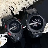 ราคา นาฬิกาข้อมมือ SPORTWEI กันน้ำ ดิจิตอลคู่รัก ไฟ จับเวลาตั้งปลุก (20516216225)