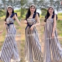 ราคา พร้อมส่ง แถมสายรัด จั้มหมีทูโทน จั้มสูทหมี (20622021775)