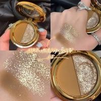 ราคา โล๊ะล้างสต็อก อายแชโดว์Maffick 2โทนตลับกลม น้ำตาล (20582302965)