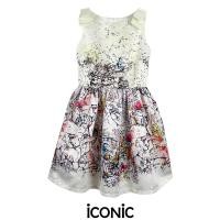 ราคา iCONiC WHITE ALICE DRESS 6962 ชุดเดรส ผ้าไหม สีขาว พิมพ์ลาย แต่งโบว์ อก34 เอว28 ยาว34 เดรสแฟชั่น เดรสออกงาน เดรสสั้น เดรสทำงาน เดรสงานแต่ง เดรสไฮโซ (16191540312)